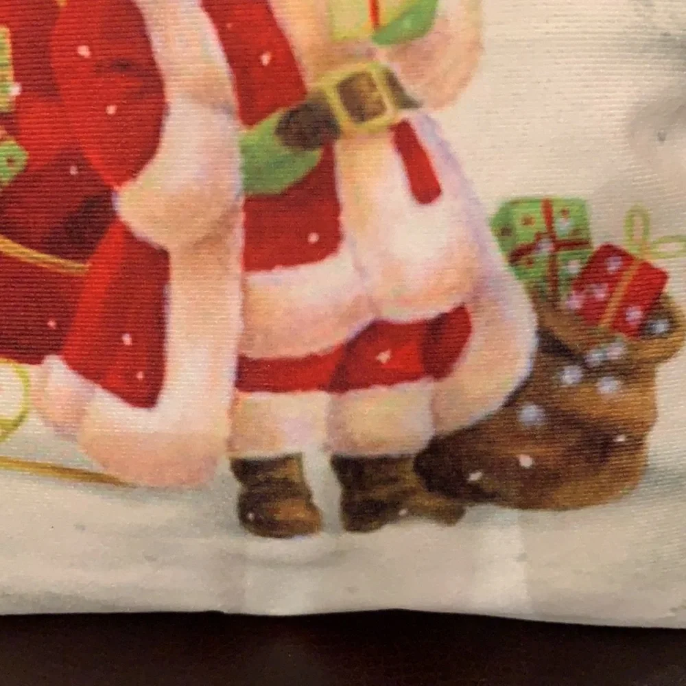 🌸Christmas cover pillow (not included pillow).